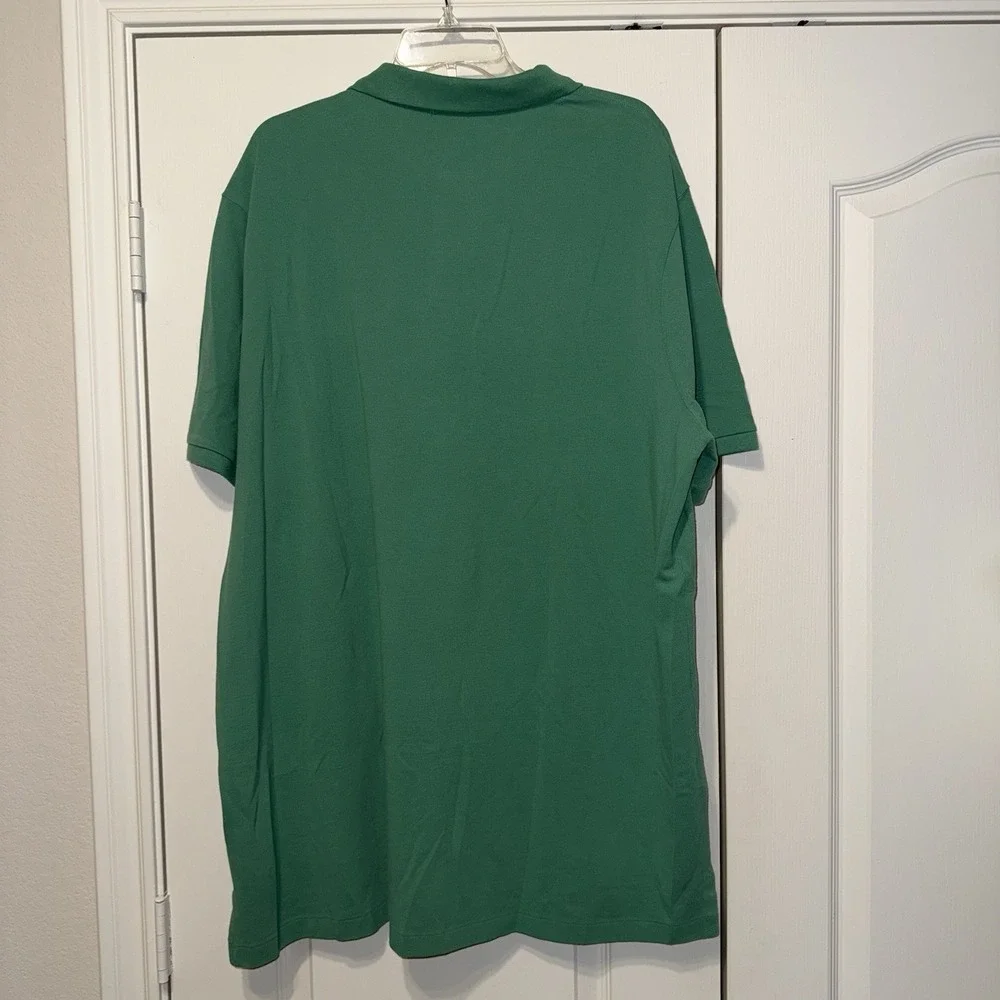 Polo Ralph Lauren Shirt Mens XXL Green Pony Classic Casual Preppy Short Sleeve